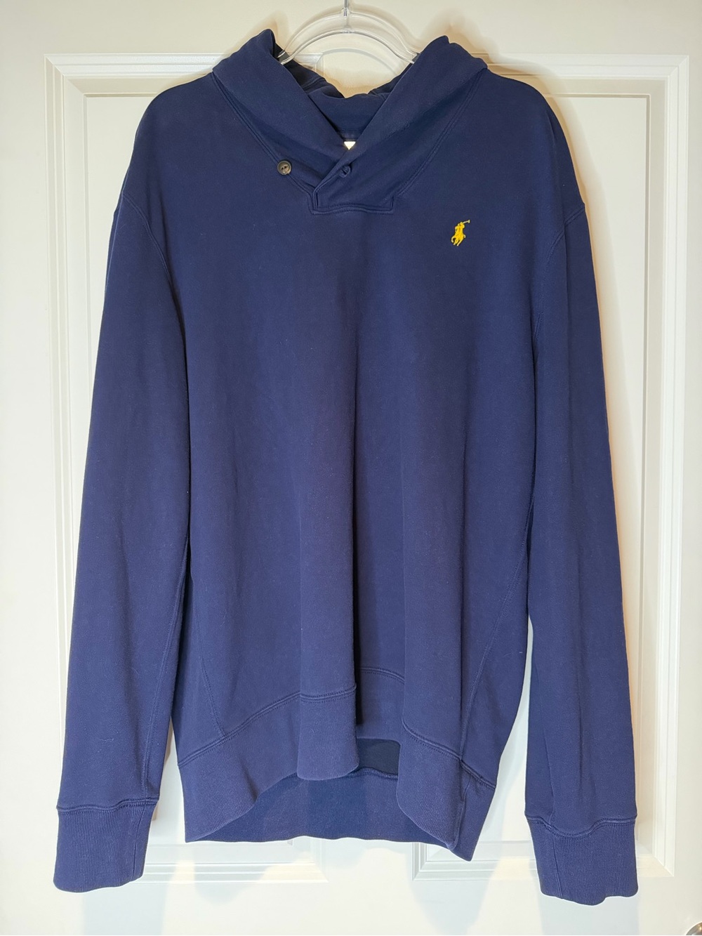 Vintage Polo by Ralph Lauren Navy Hooded Sweatshirt